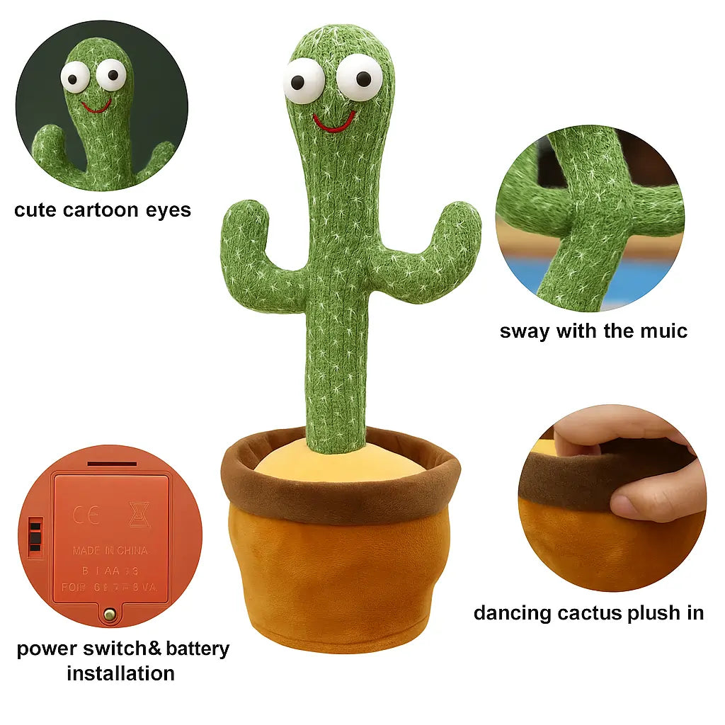 Dancing Cactus Toy