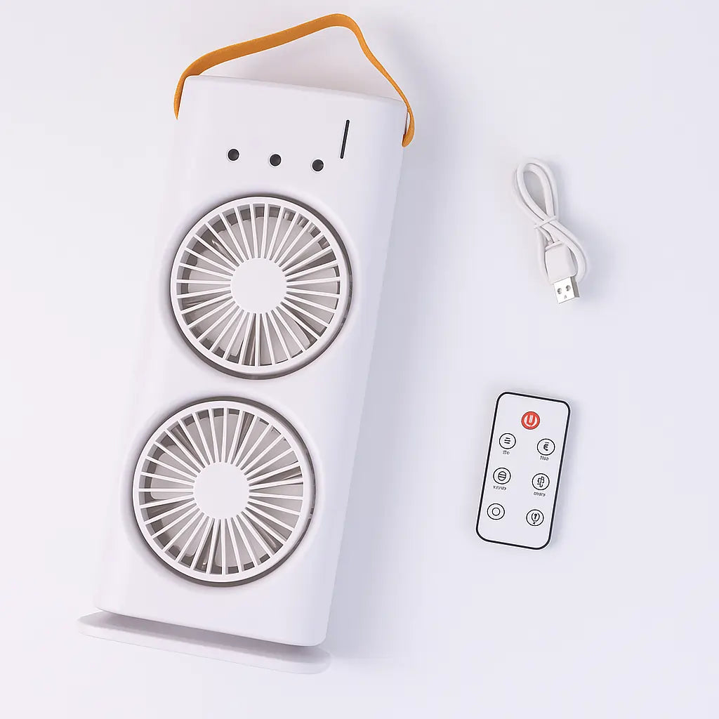 Double-head Electric Fan
