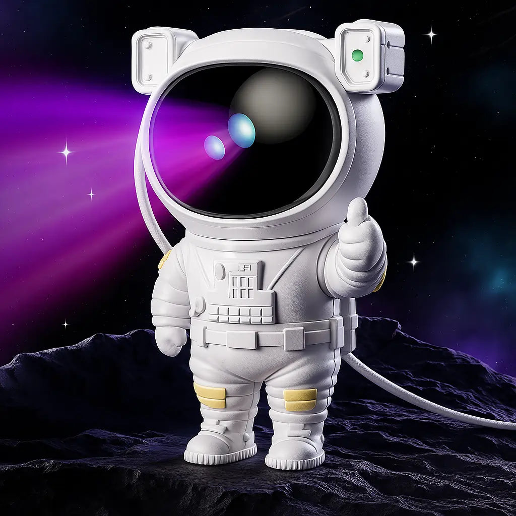Astronaut Galaxy Projector Lamp