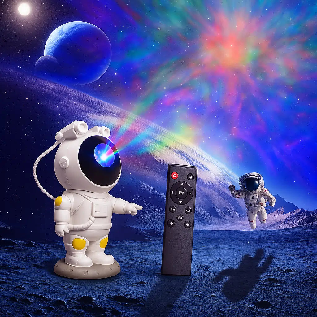 Astronaut Galaxy Projector Lamp