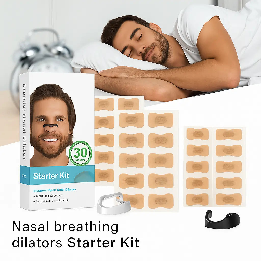 Magnetic nasal strip