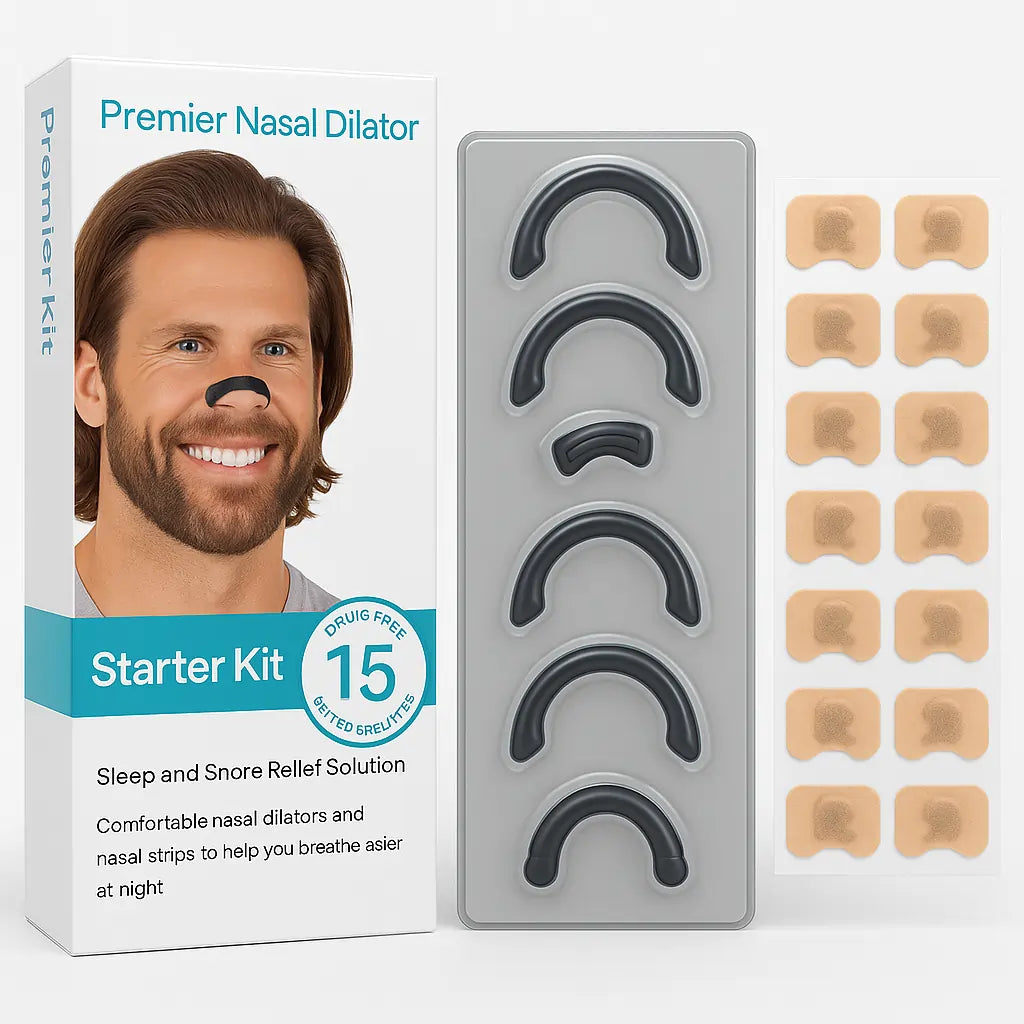 Magnetic nasal strips