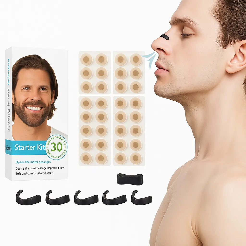 Magnetic nasal strips